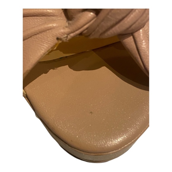 Marc Fisher leather platform slingback stilettos . Sz 7.5 - Picture 12 of 16